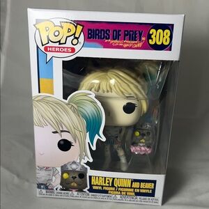 Funko Pop DC Comics Birds of Prey Harley Quinn Vinyl Figure #308